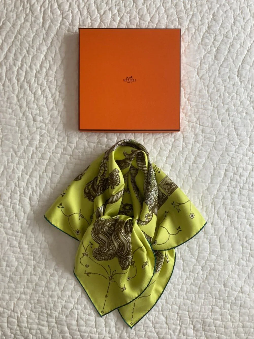NWT Hermes Ors Nomades Silk Scarf